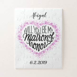 Você será minha matrona do quebra-cabeça da honra