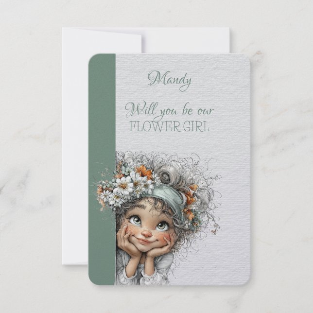 Você Será Minha Menina de Flores (Frente)