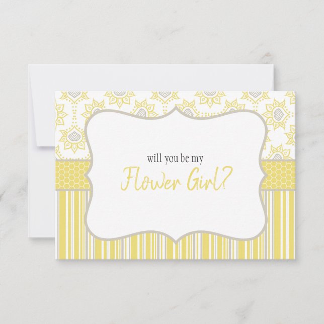 Você Será Minha Menina de Flores Abelha Amarela e  (Frente)