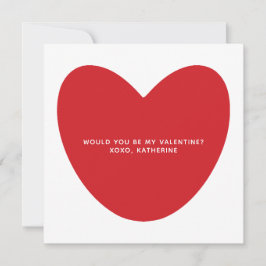 Você seria meu Namorados? Um costume de coração ve