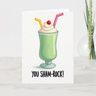 Você Sham Rock Grande Cartão