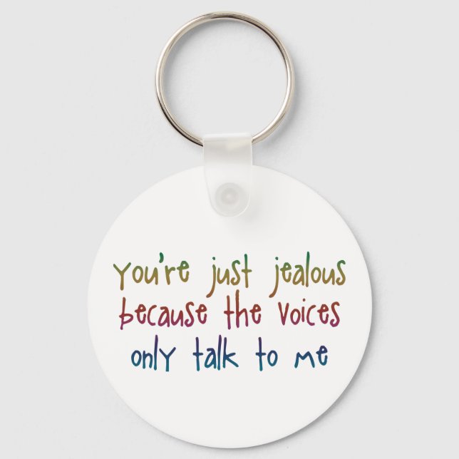 Você só está com ciúmes porque Chaveiro (Frente)