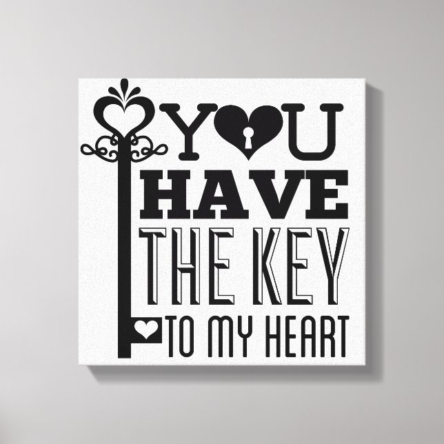 Você tem a chave da minha Canvas cardíaca (Frente)