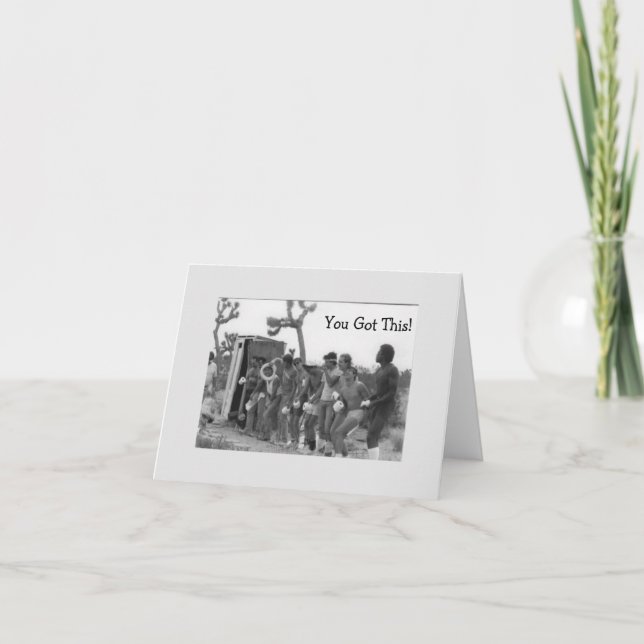 Você tem este design de cartão (Frente)