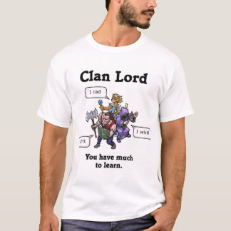 Você tem muito para aprender - a camisa