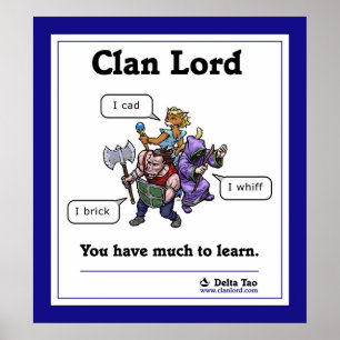Você tem muito para aprender - o poster limitado