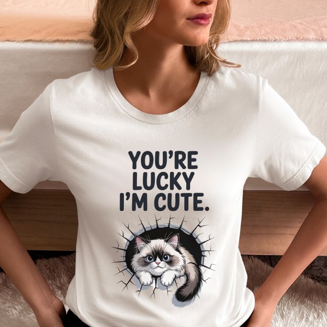 Você Tem Sorte De Eu Ser Gato Fofo  (Criador carregado)