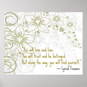 Você Vai Adorar Poster Motivacional Autodescoberta