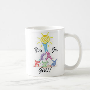 Você vai caneca da menina