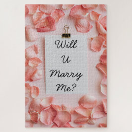 "Você Vai Me Casado?" Quebra-cabeça de serra