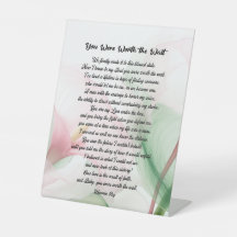 Você Valeu a Pena Esperar Sinal/Amor/Presente