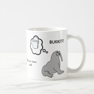 Você viu Mah Bukkit? Caneca da morsa de Lolrus/
