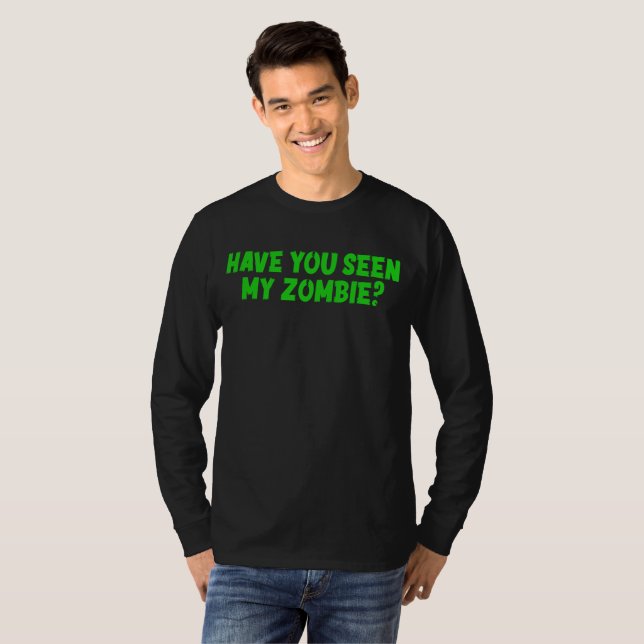 Você Viu Minha Camiseta Zombie? (Frente Completa)