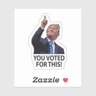 Você votou nesse adesivo Trump Maga