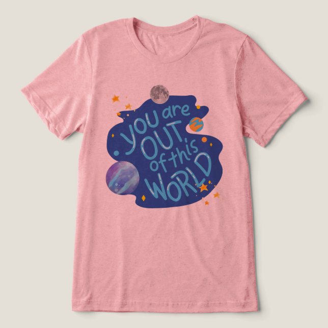 #VocêEstáForaDesteMundoCamiseta (Design frontal)