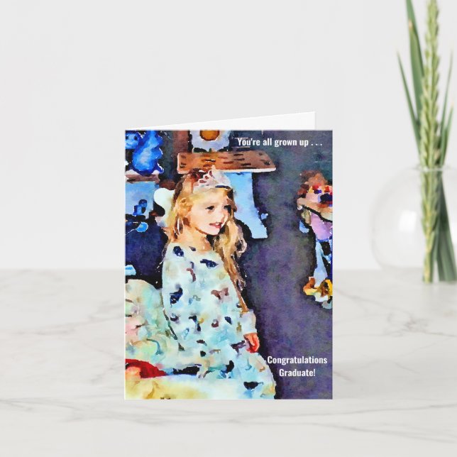 Vocês estão todos crescendo com um cartão de gradu (Frente)