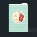 Vocês são os ovos do meu cartão de bacon<br><div class="desc">Esta carta é humorística e doce ao mesmo tempo!</div>