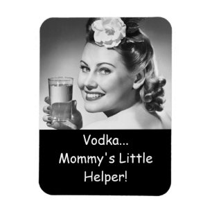 Vodca, o ajudante pequeno da mamã! Ímã