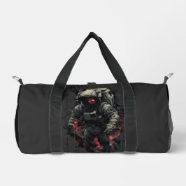 Void Walker Astronaut Heavy Metal Duffel Bag