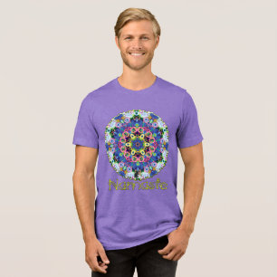 Voila Namaste Camiseta Kaleidoscópio