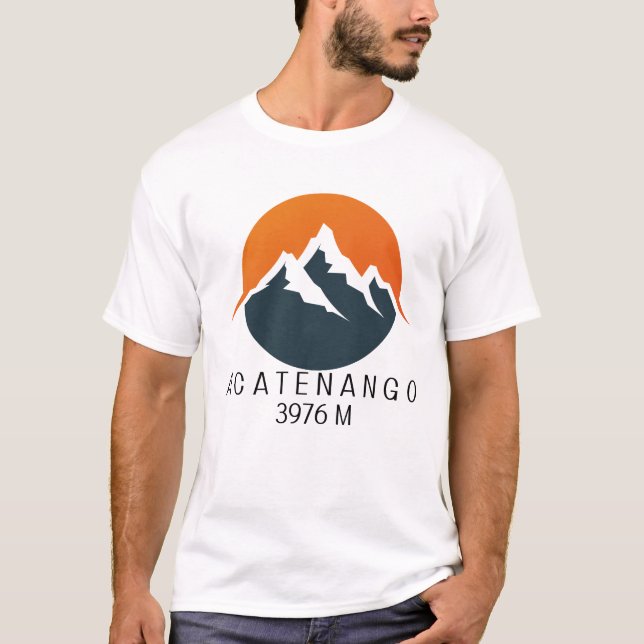 Volcan Acatenango - Camisa Essencial (Frente)