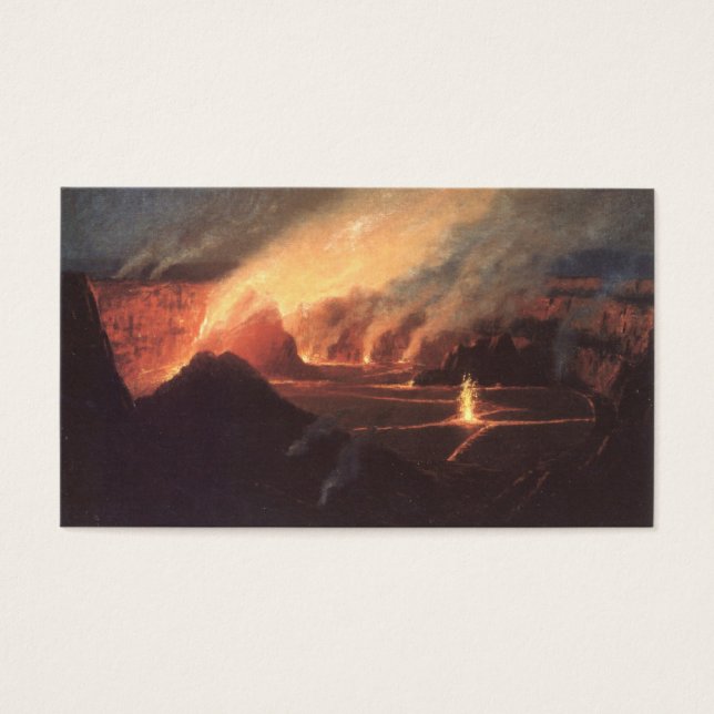 Volcano, cerca de 1880 Havaí (Frente)