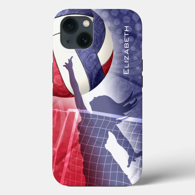 voleibol feminino branco-vermelho (Verso)
