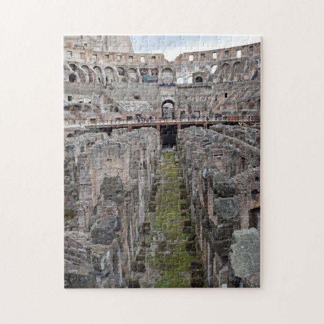 Volta ao Quebra-cabeça do Colisso Romano (Vertical)