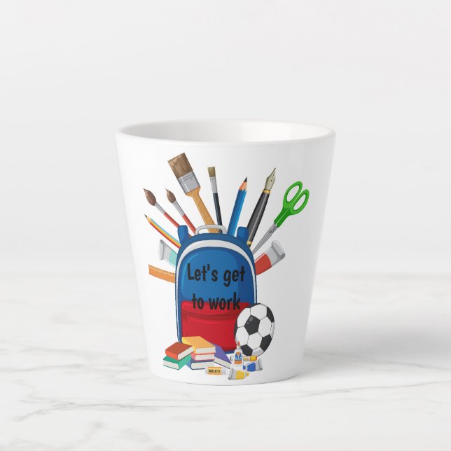 Voltar à caneca da escola (Frente)