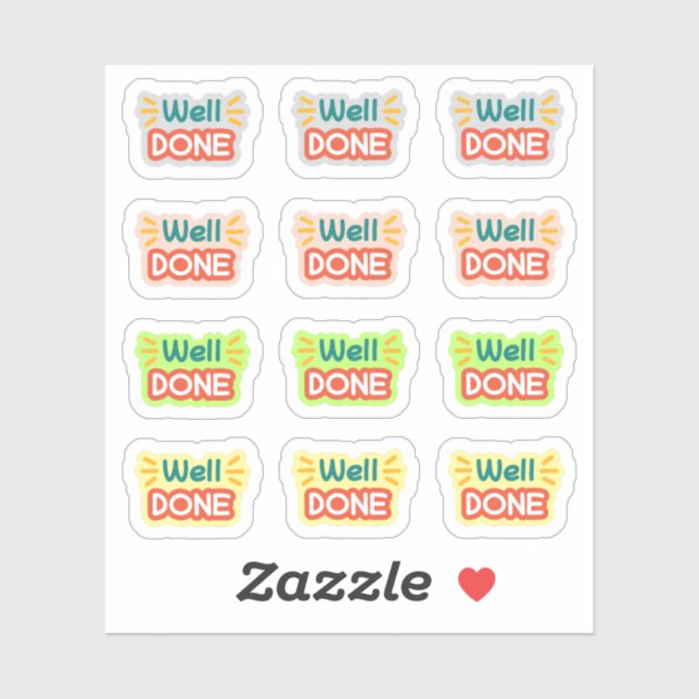 Voltar à escola com adesivos bem feitos (Folha)