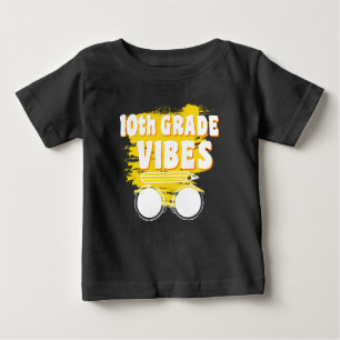 Voltar à escola no 10º ano Vibes Camisa Primeiro D