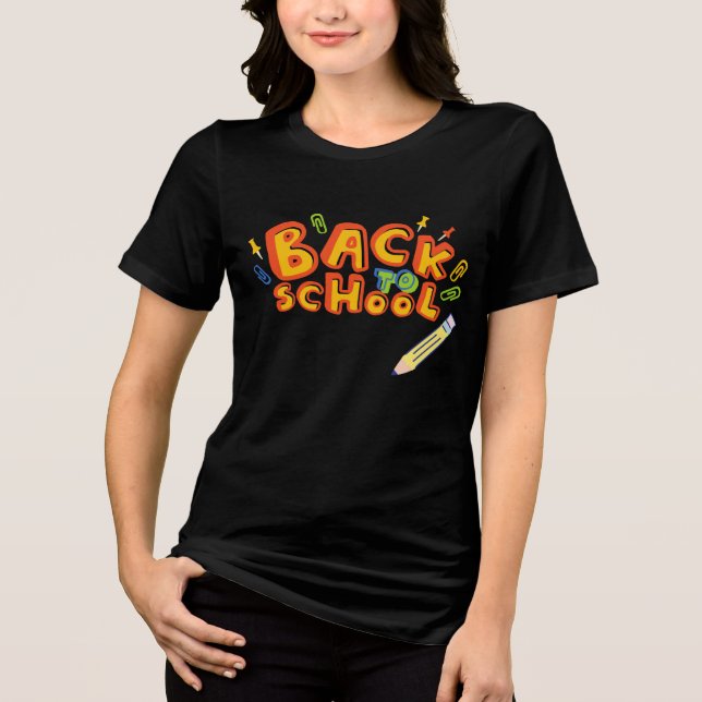Voltar ao modo escolar | Chefe Babe Student Tshirt (Frente)