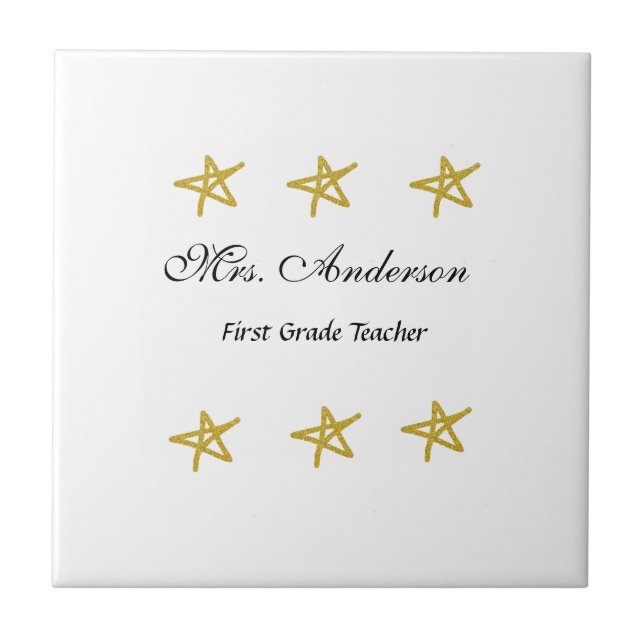 Voltar ao nome do professor da escola estrelas dou (Frente)