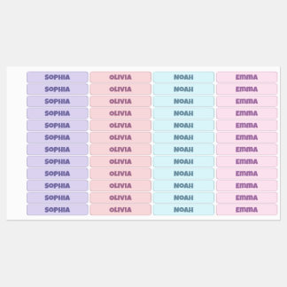 Voltar às Etiquetas de Nome da Escola para Roupas 