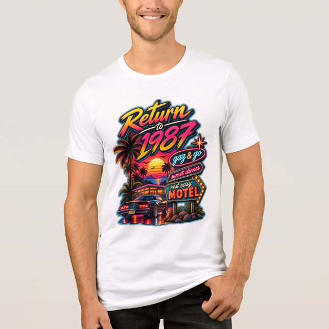 Volte para 1987 — Retro Sunset Motel (Frente)