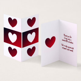 Voluntário agradece as cartas do dalDesignNZ