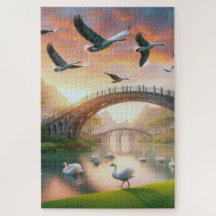 Voo da Grace Bridge Quebra-cabeça