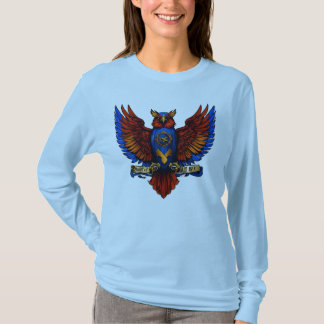 "Voo da Liberdade: Camiseta Design de Aves"