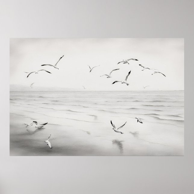 "Voo da Liberdade", Poster de Arte (Frente)