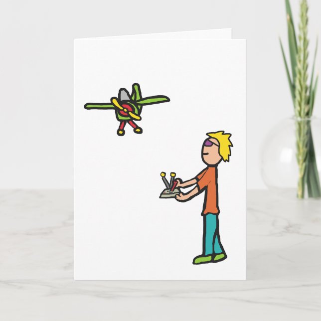 Voo de avião modelo RC (Frente)