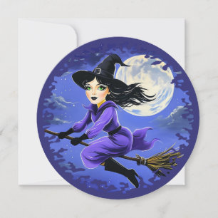 Voo de bruxas - Wicca Halloween 7