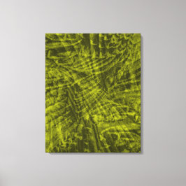 Voo de canvas abstrato de rosella verde