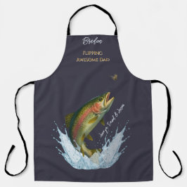 Voo de Pai Incrível Voando para crianças pescando 