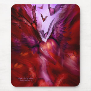 Vôo do coração Mousepad