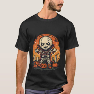 🎃 Voodoo engraçado de Halloween – Camiseta assust