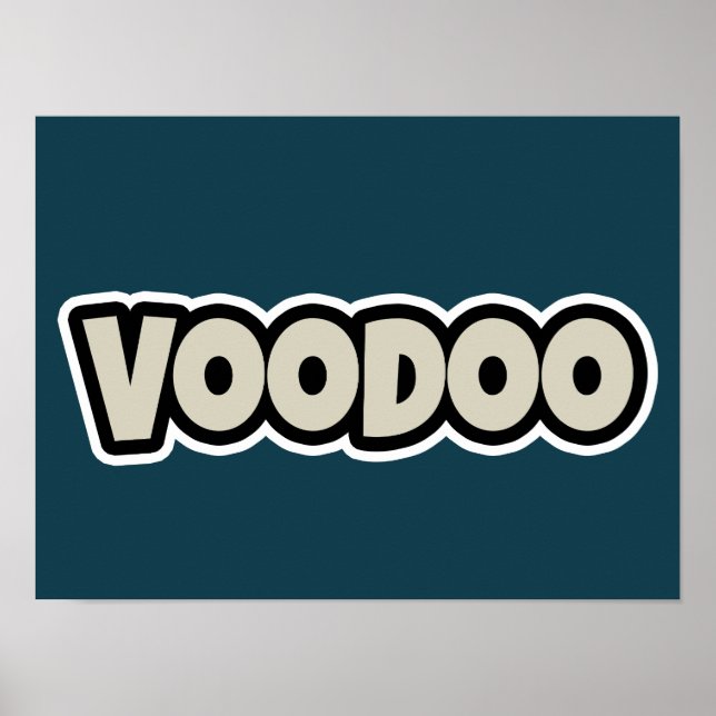 Voodoo Token Horizontal Poster (Frente)