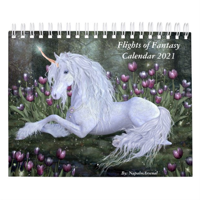 Voos de Fantasia 2020 Calendário (Capa)