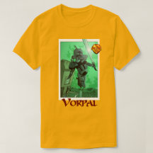 Vorpal Comic Book TShirt: A Camisa Fling