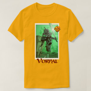 Vorpal Comic Book TShirt: A Camisa Fling