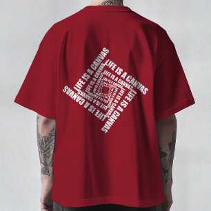 Vórtice de Criatividade - A vida é uma camiseta de